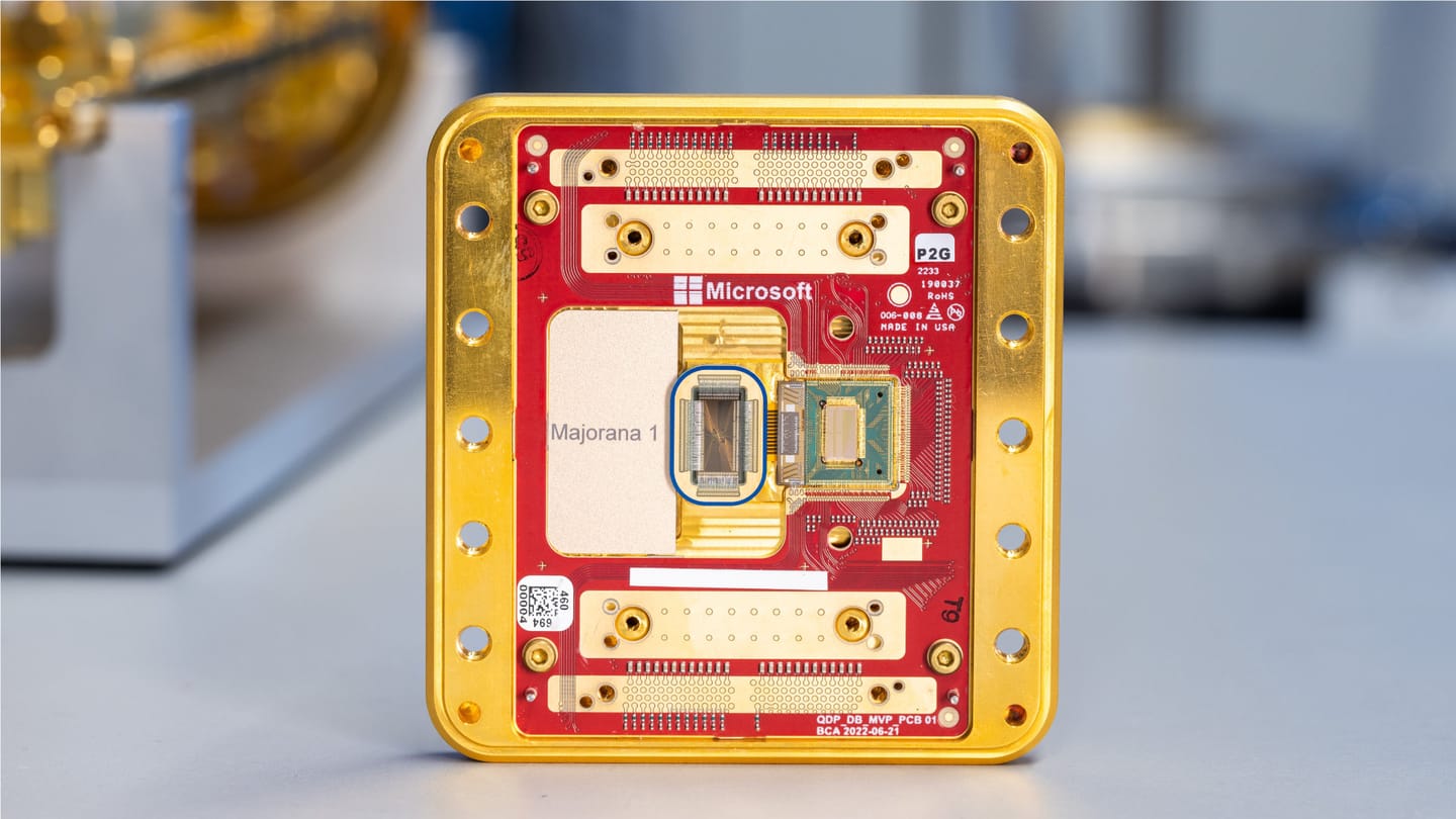 A Quantum Computer chip