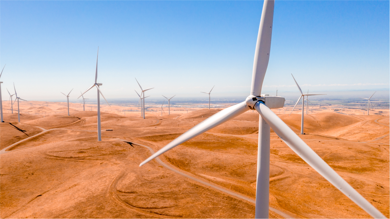 The Gansu Wind Farm in China, a desert full of Wind Turbines