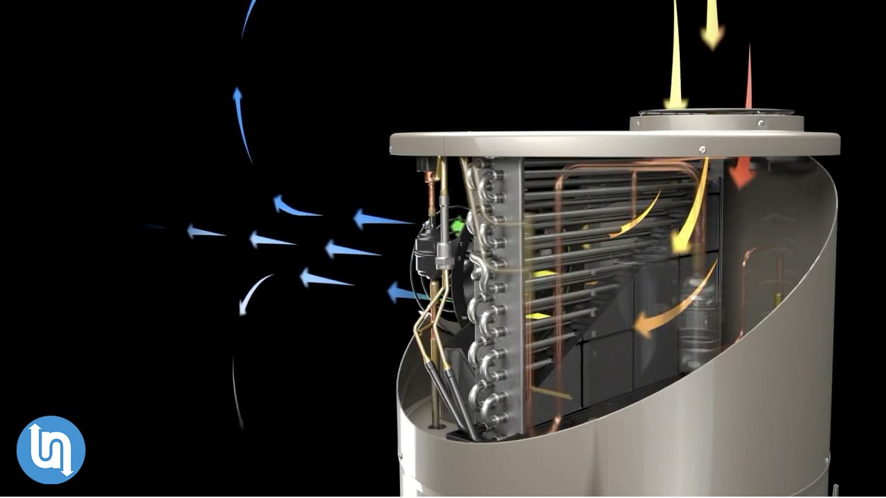 Model of a heat pump filter