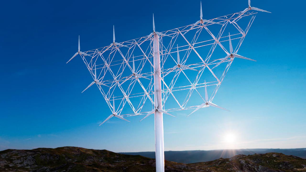 Big multi-fan wind turbine