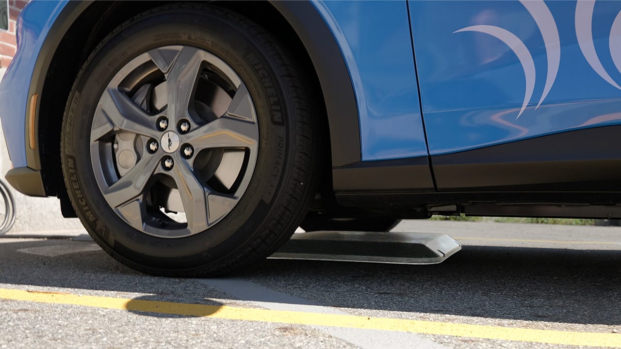 EV with Wireless Charger