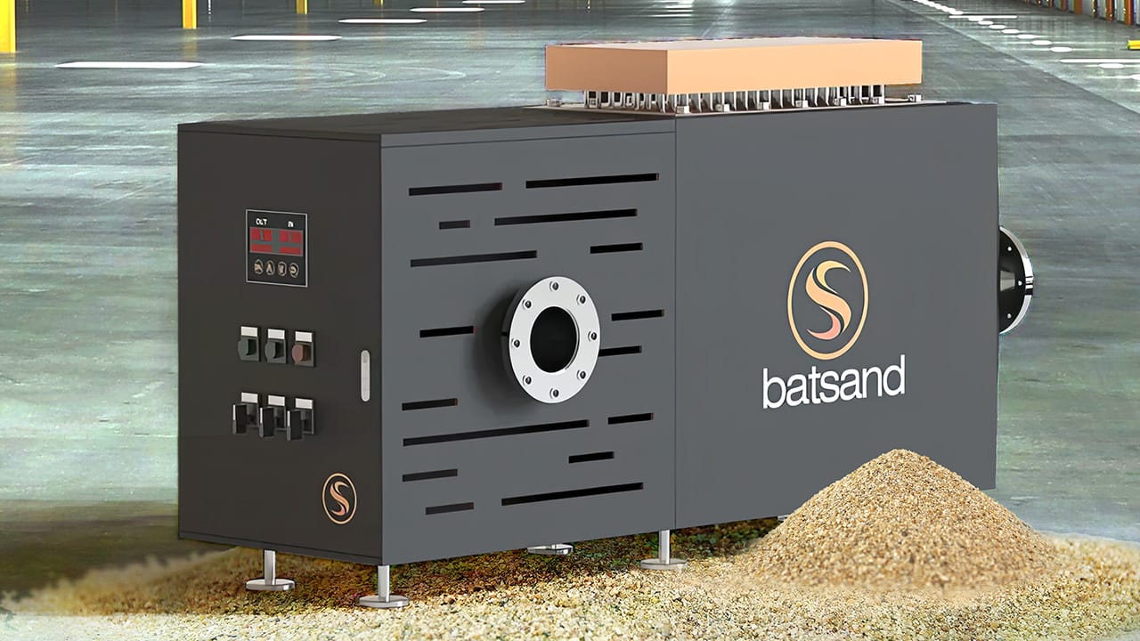A Batsand Thermal Energy Store