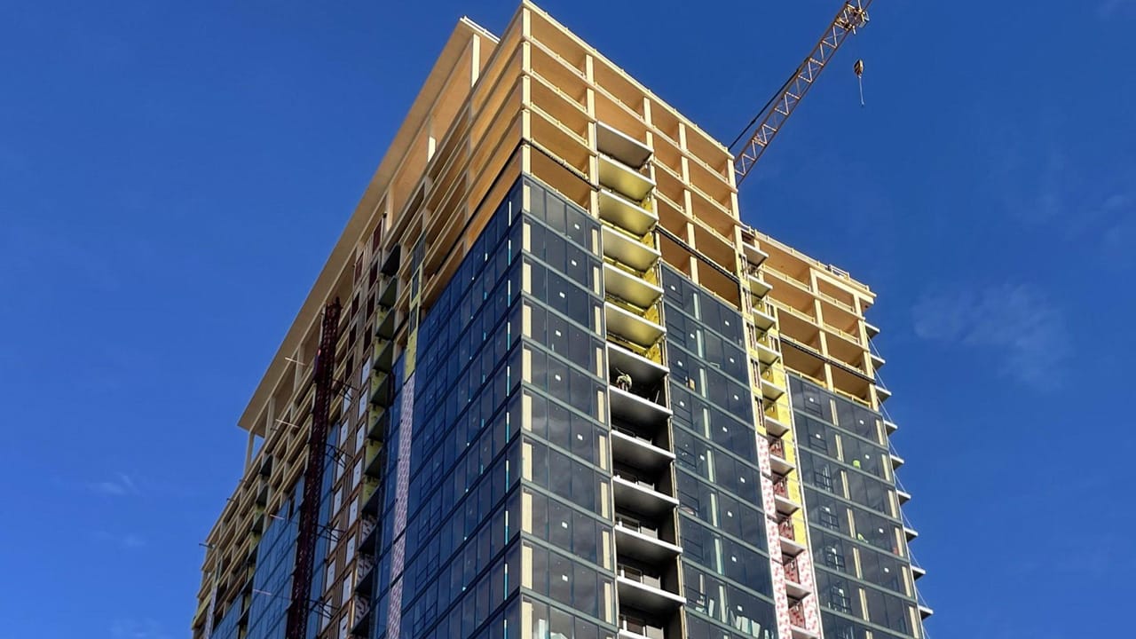 Wooden Skyscraper