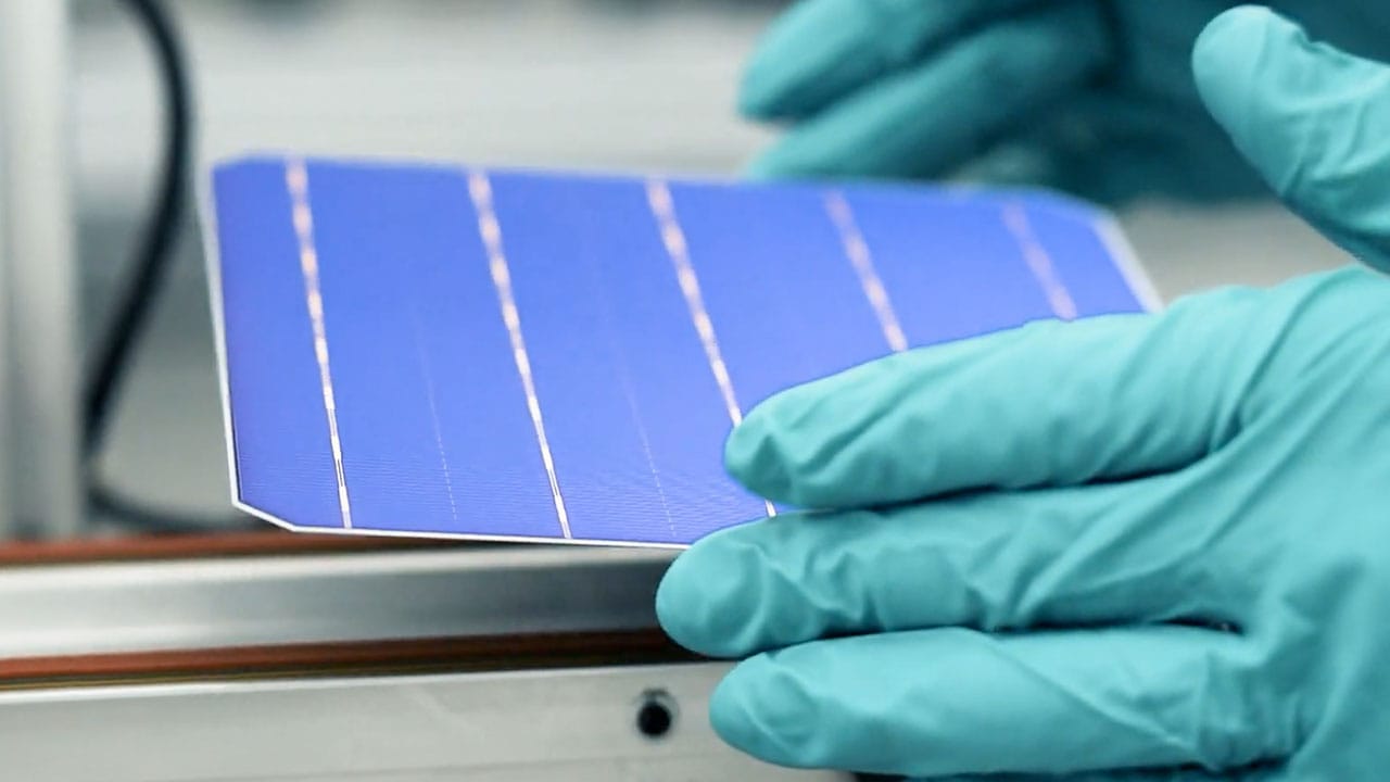 Solar Cell In A Lab