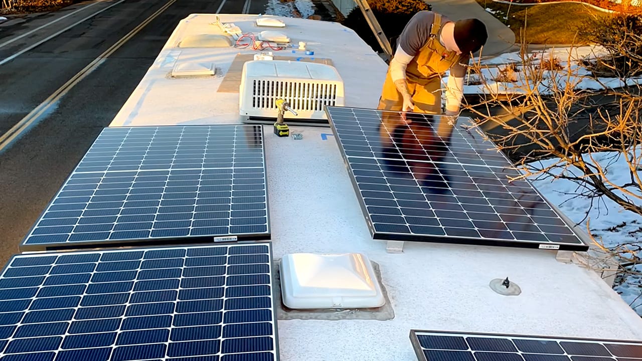 Off Grid RV Living - Going Solar on the Road