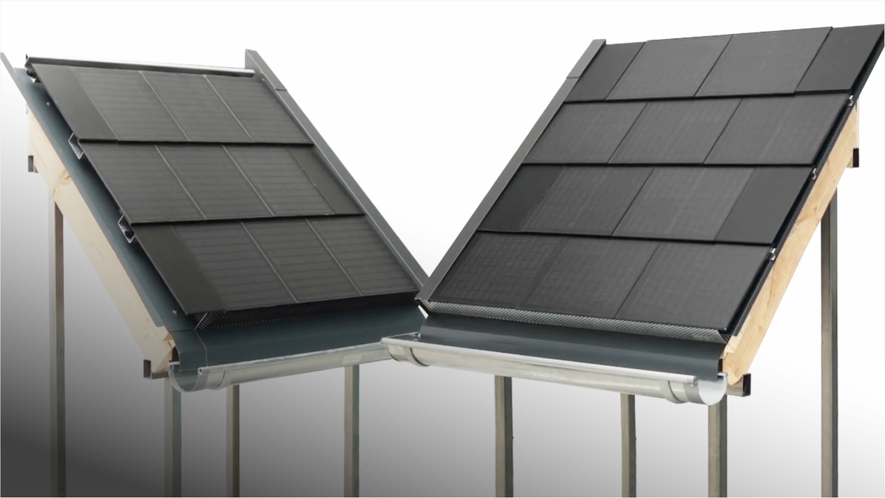 2 Hybrid Solar Roof tile and heat pump